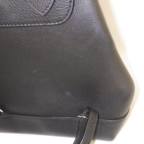 Louis Vuitton LockMe Backpack Taurillon Leather LV Logo Twist Lock Black - Picture 10 of 13